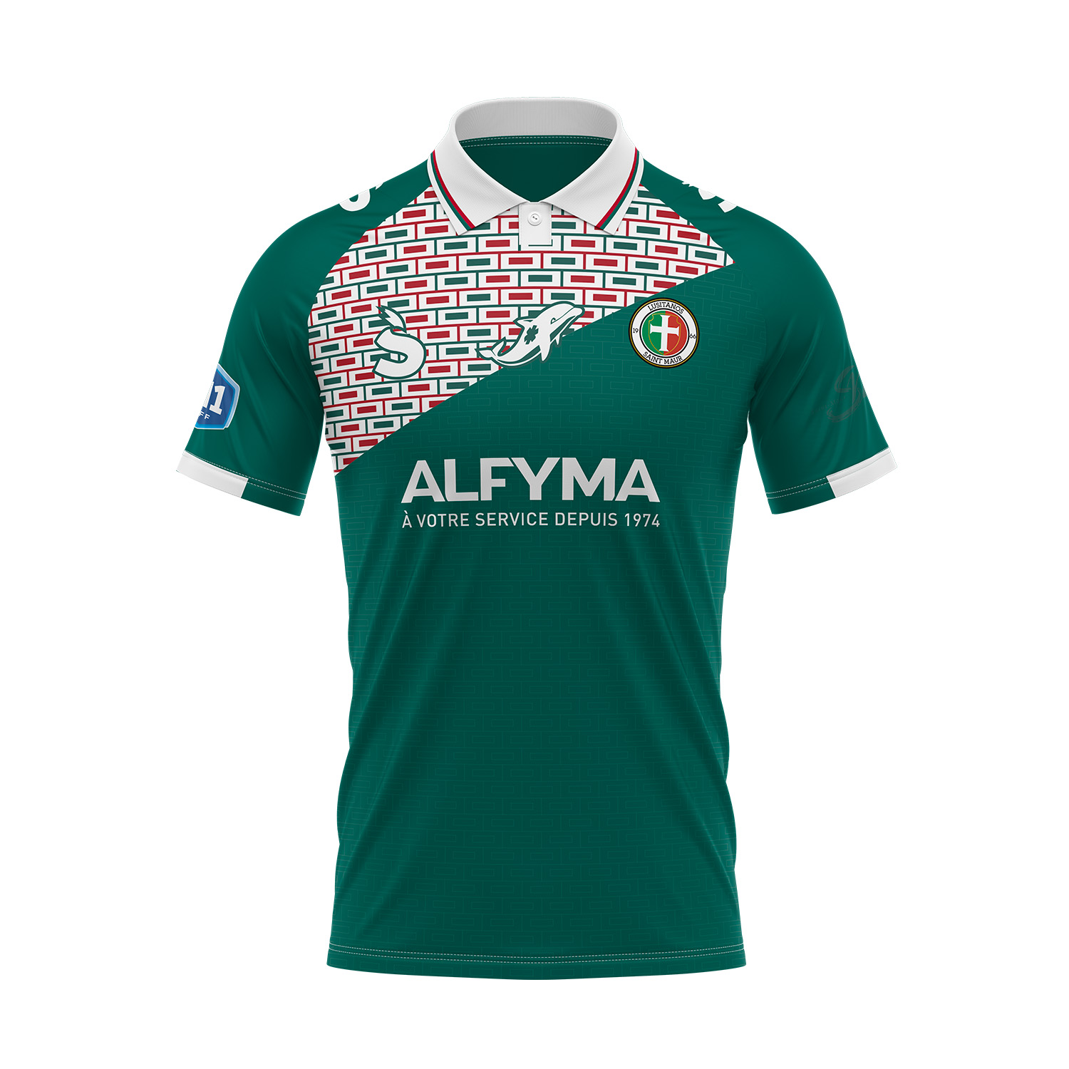 PR&Eacute;COMMANDE Maillot domicile 26/27 (US LUSITANOS de SAINT-MAUR)